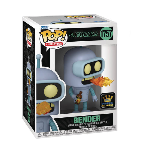 [Pre-Order] Funko Animation Pop!: Futurama - Bender #1757 - Specialty Series