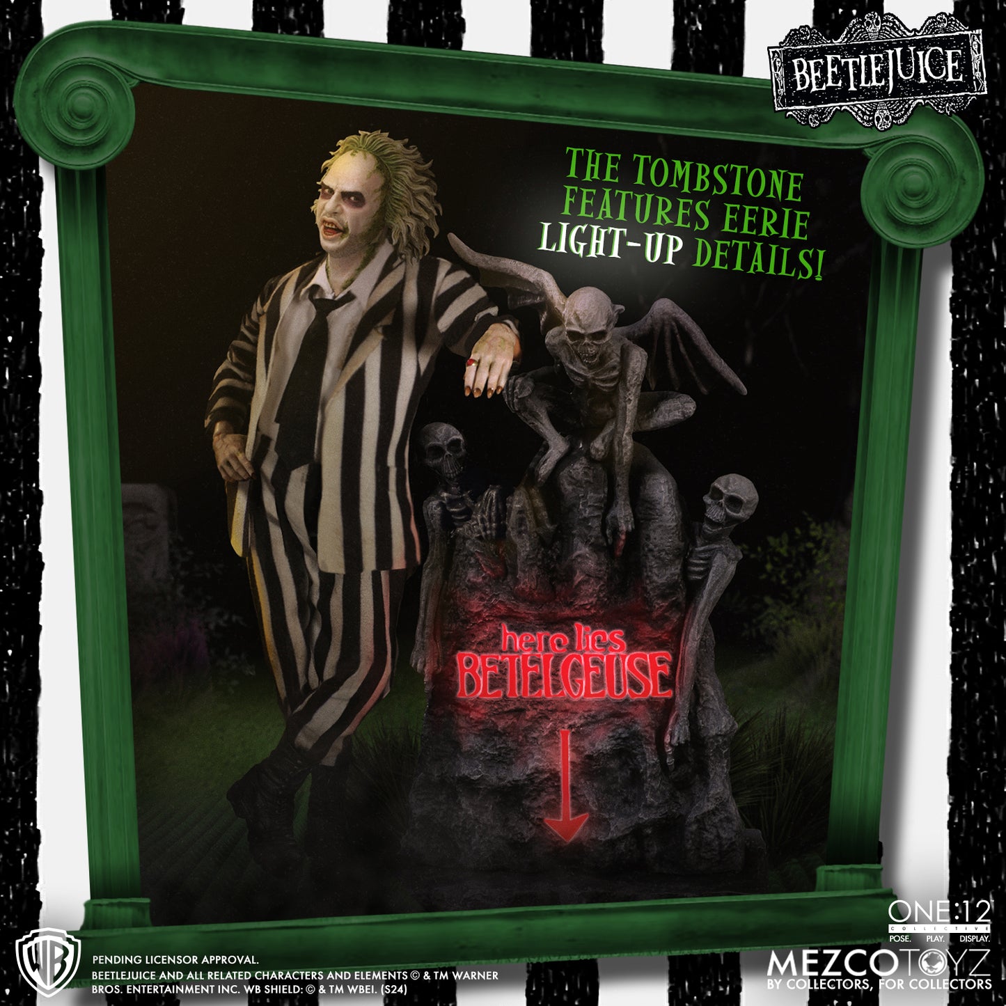 [Pre-Order] One 12 Collective: Beetlejuice - Deluxe Action Figure