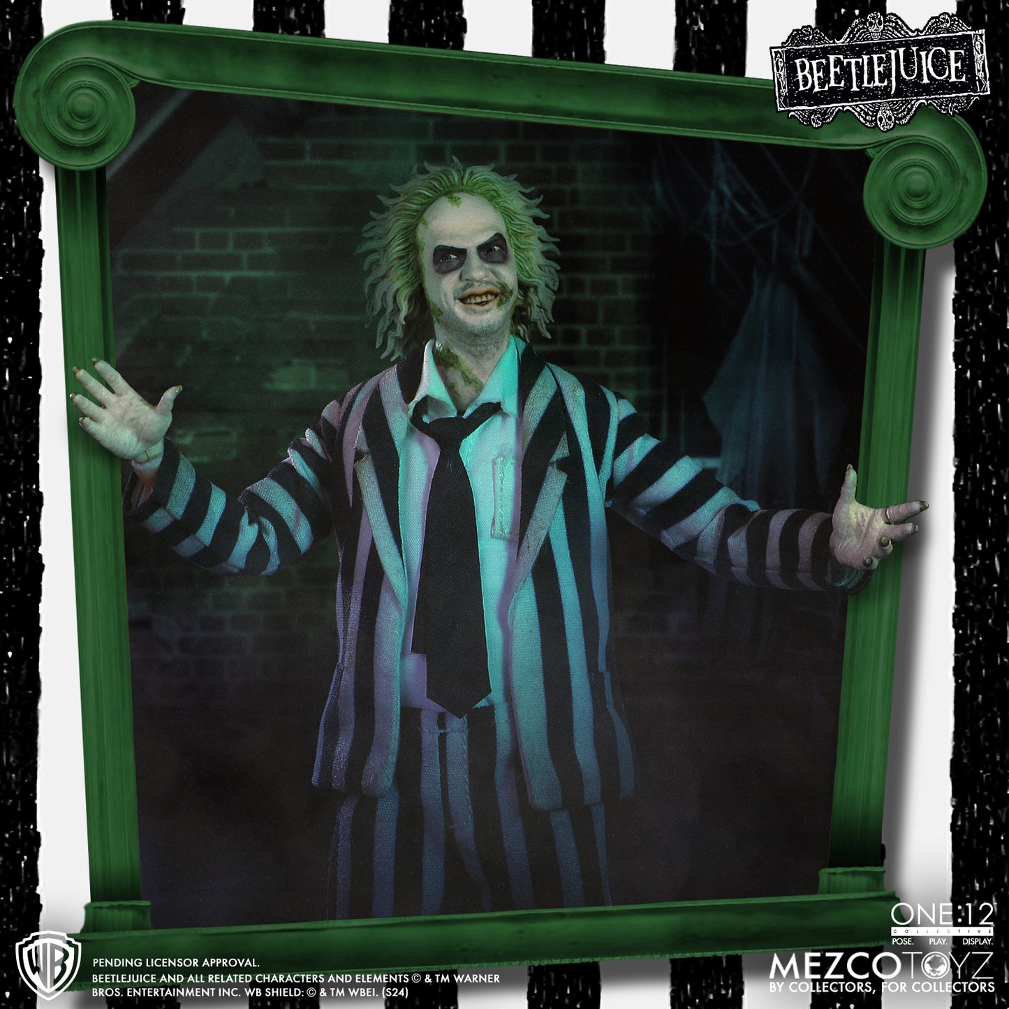 [Pre-Order] One 12 Collective: Beetlejuice - Deluxe Action Figure