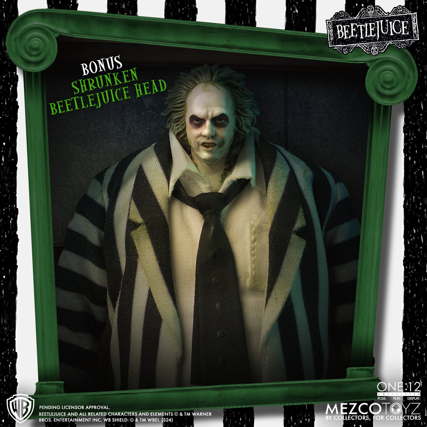 [Pre-Order] One 12 Collective: Beetlejuice - Deluxe Action Figure