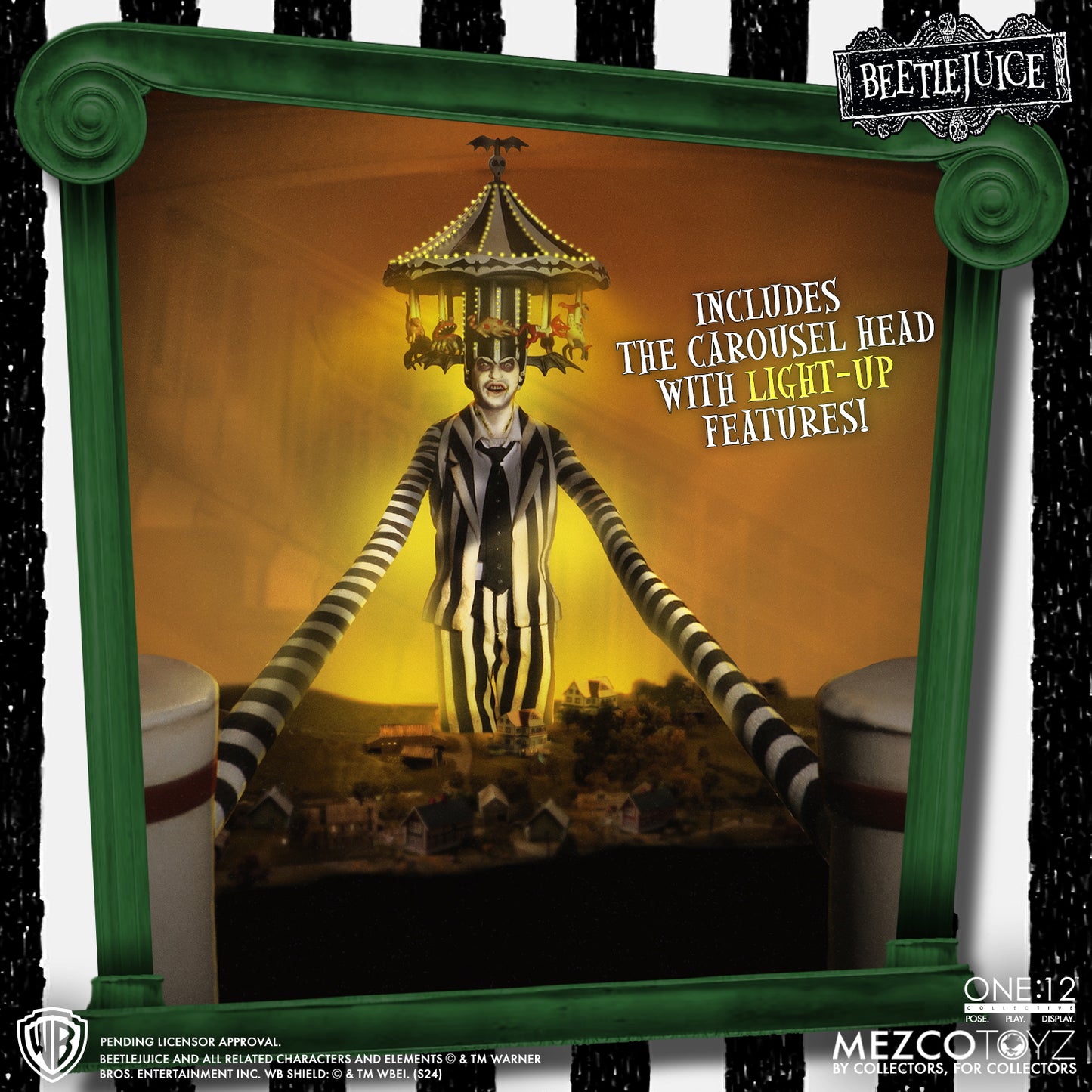 [Pre-Order] One 12 Collective: Beetlejuice - Deluxe Action Figure