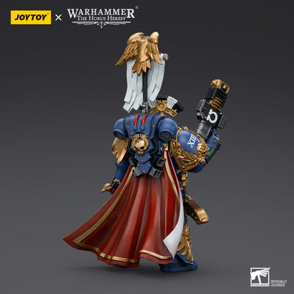 Warhammer: The Horus Heresy - Ultramarines - Legion Praetor with Power Sword and Volkite Serpenta - 1/18 Scale Action Figure