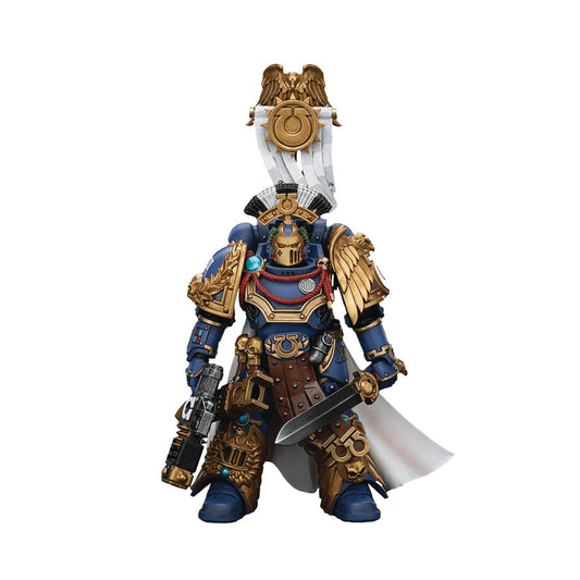 Warhammer: The Horus Heresy - Ultramarines - Legion Praetor with Power Sword and Volkite Serpenta - 1/18 Scale Action Figure