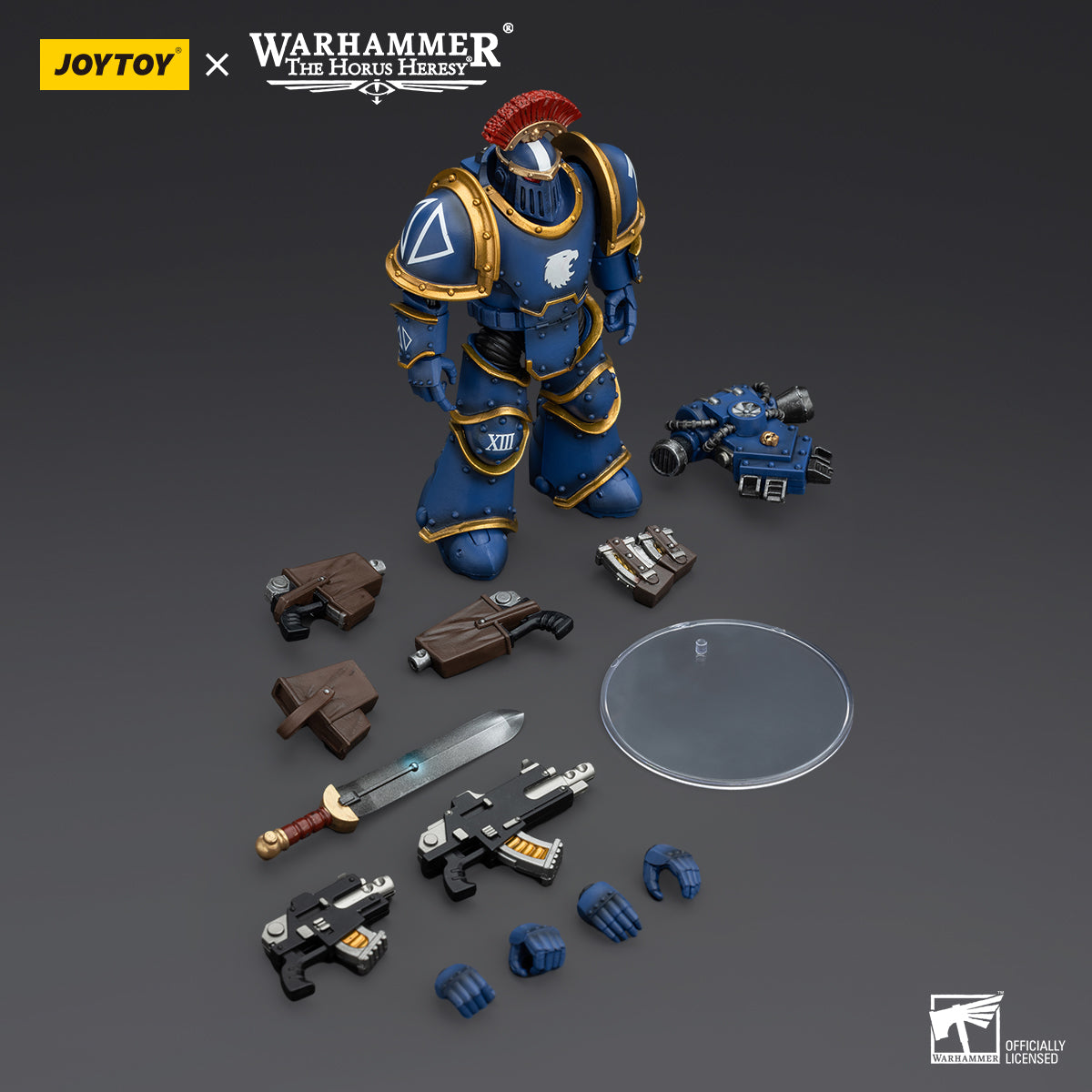 [Pre-Order] JoyToy Warhammer 40K Ultramarines: MKIII Sergeant Power Sword - 1/18 Action Figure