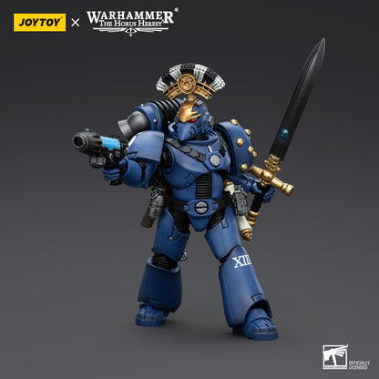 [Pre-Order] JoyToy Warhammer 40K Ultramarines: MKVI Sergeant Power Sword - 1/18 Action Figure