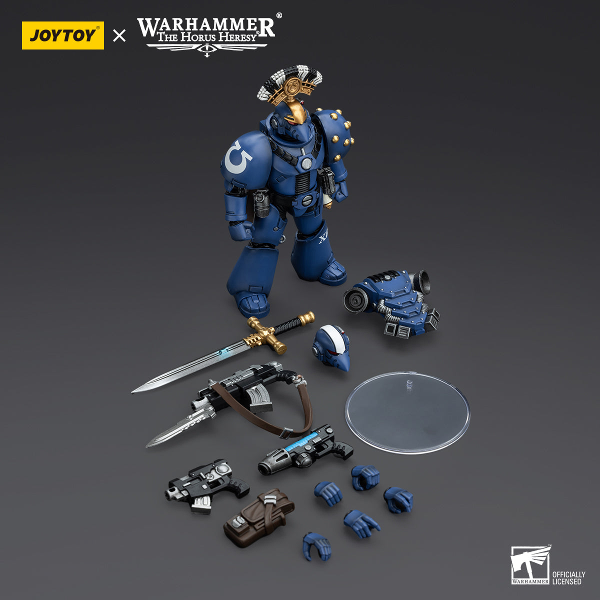 [Pre-Order] JoyToy Warhammer 40K Ultramarines: MKVI Sergeant Power Sword - 1/18 Action Figure