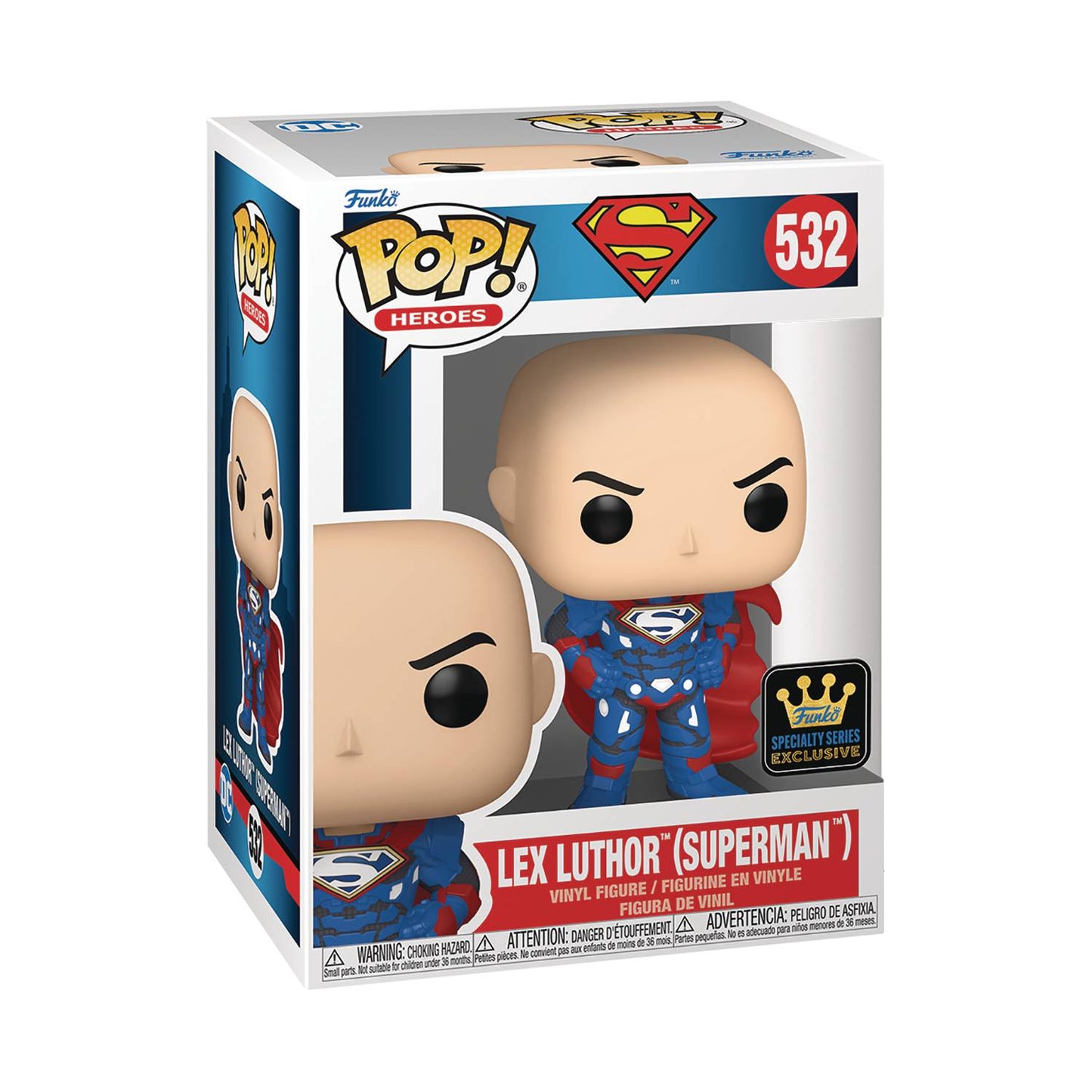 [Pre-Order] Funko Heroes Pop: Lex Luthor (Superman) - Specialty Series Exclusive