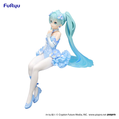Hatsune Miku (Flower Fairy Nemophila Pail Blue Color Ver.) - Noodle Stopper Figure
