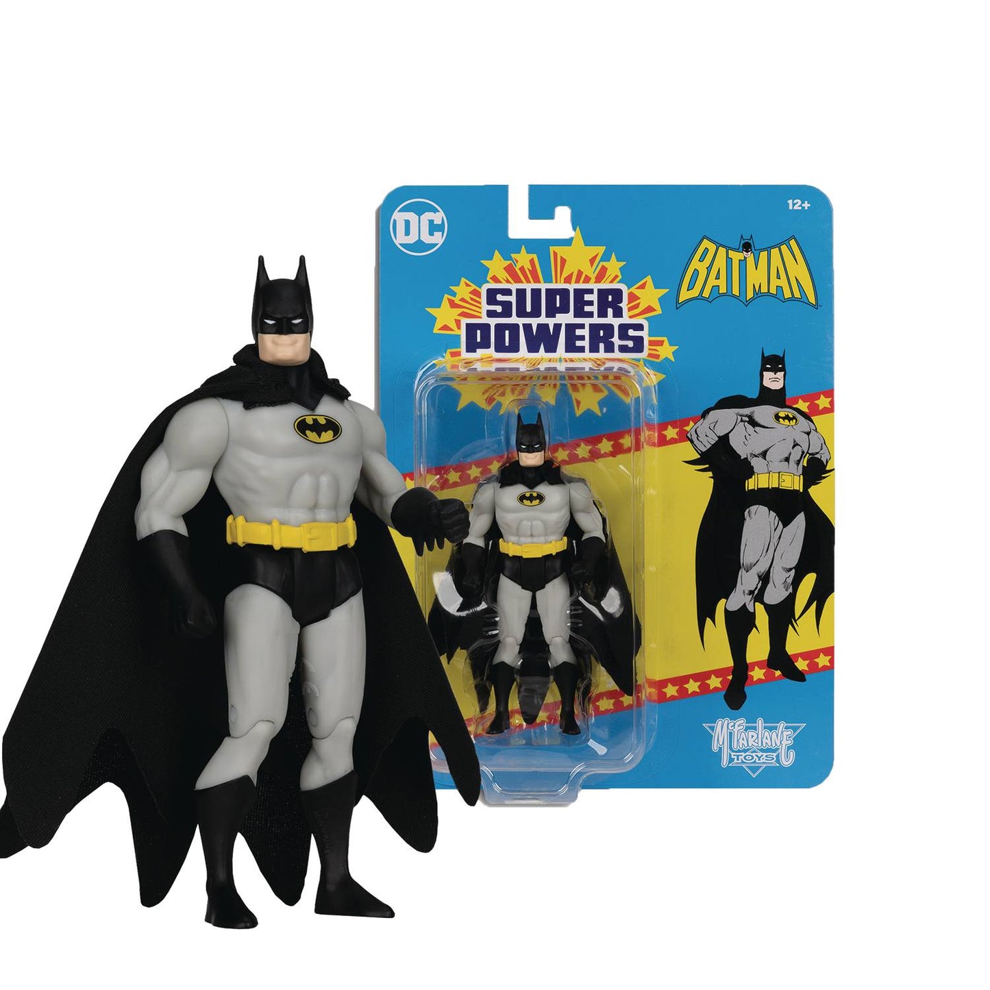 DC Direct: Super Powers - Batman Black & Grey - Action Figure