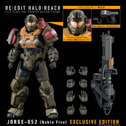 [Pre-Order] Halo: Reach Re:Edit - Jorge-052 - Noble Five - 1/12 Scale Action Figure - Previews Exclusive