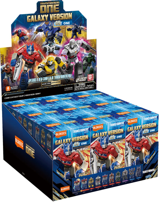 Blokees Mini Model Kit: Transformers Series (Galaxy Version) - Blind Mystery Box (Full Box of 9)