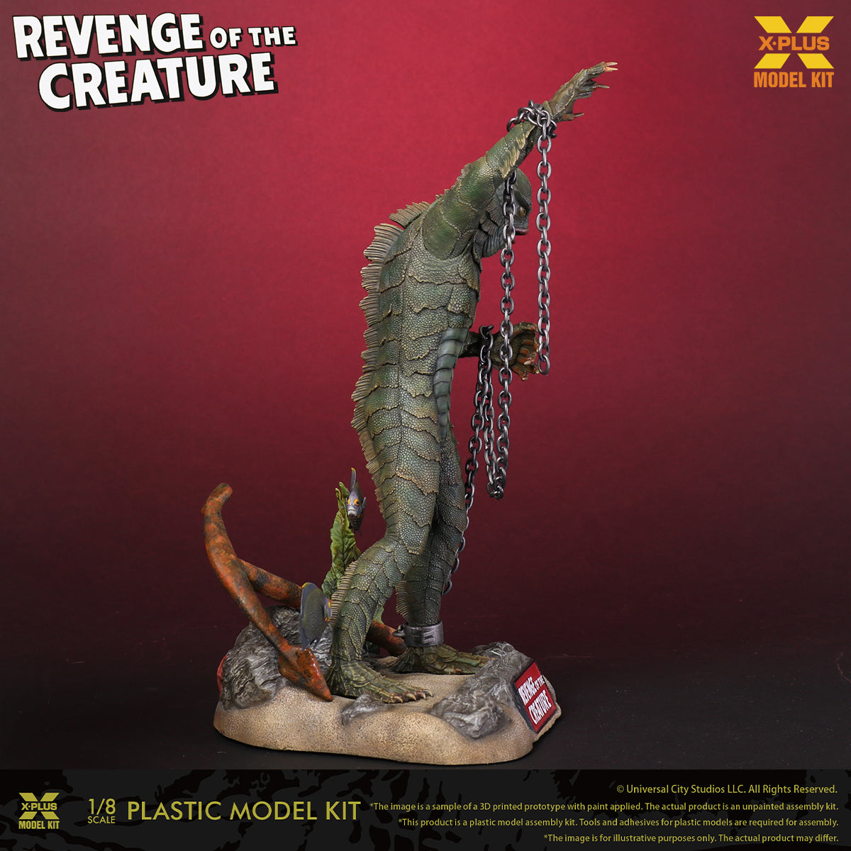 Revenge of the Creature: The Creature - 1/8 Scale Plastic Model Kit