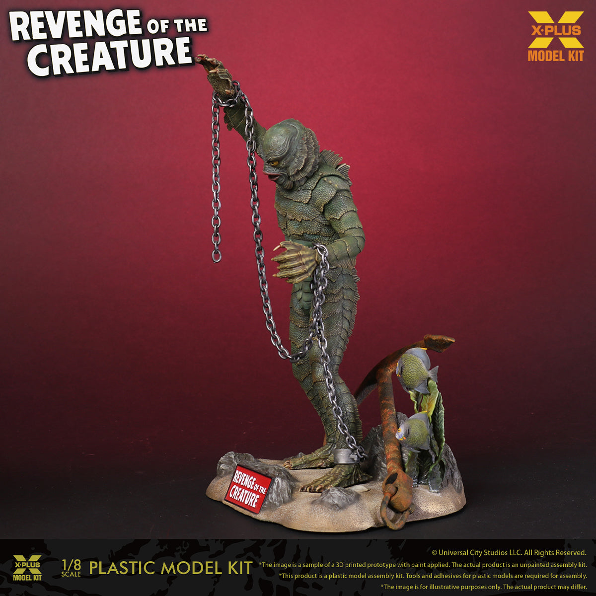 Revenge of the Creature: The Creature - 1/8 Scale Plastic Model Kit