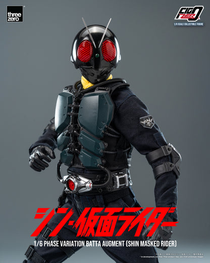 Shin Masked Rider: 1/6 Phase Variation Batta Augment - Action Figure