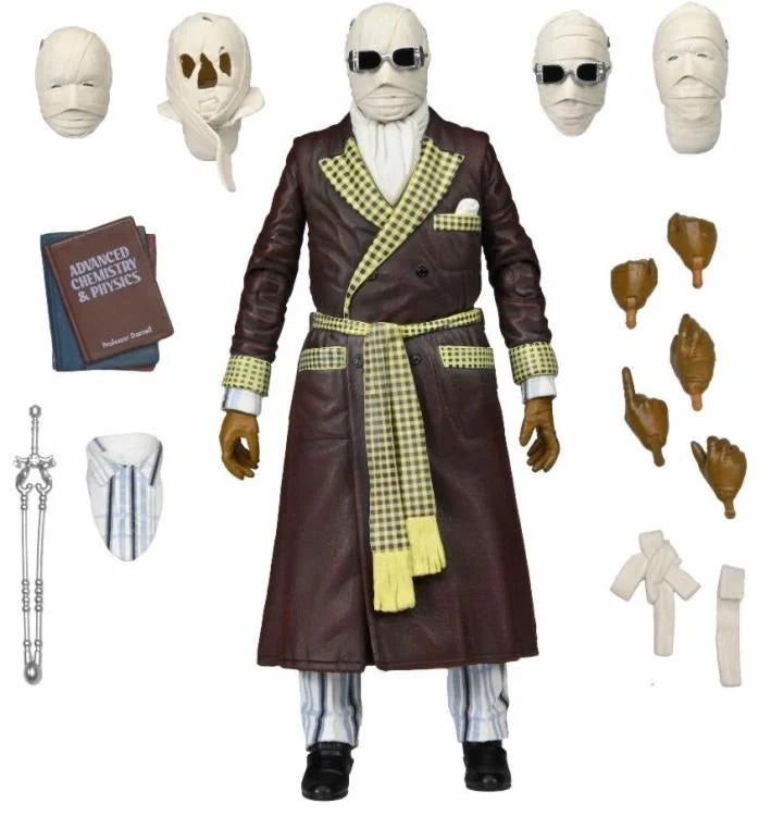 Universal Monsters: The Invisible Man - Dr. Jack Griffin (Kemp House) - Ultimate Action Figure