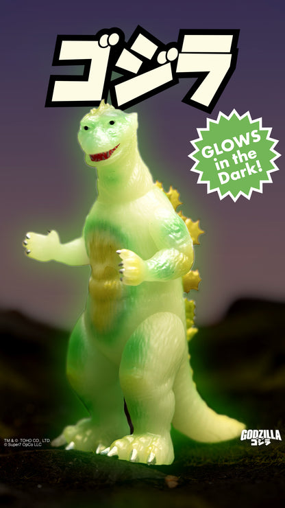 Godzilla: Godzilla 55 (Glow in the Dark) - Toho Reaction Action Figure