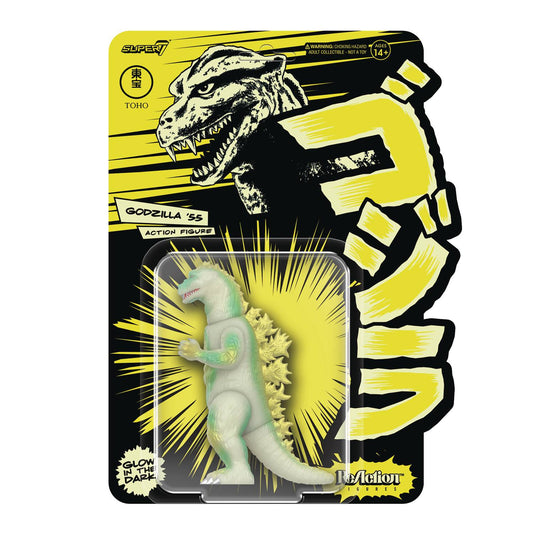Godzilla: Godzilla 55 (Glow in the Dark) - Toho Reaction Action Figure