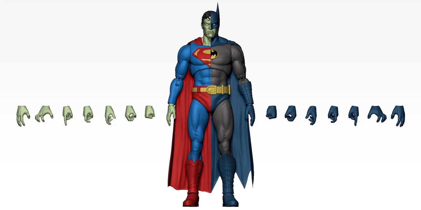 Superman/Batman Composite - Action Figure (SDCC 2025 Exclusive/Previews Exclusive)