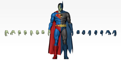 Superman/Batman Composite - Action Figure (SDCC 2025 Exclusive/Previews Exclusive)