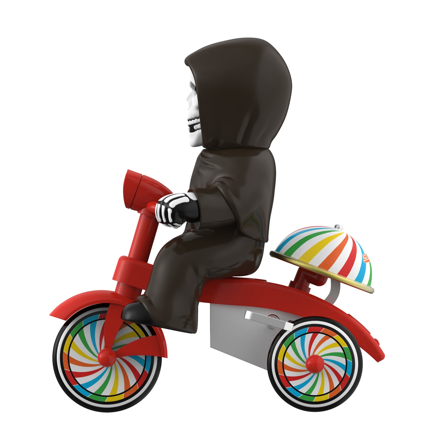 Super Cycles - Misfits Fiend Black w/ Red Trike - Action Figure - Videguy Collectibles