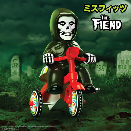 Super Cycles - Misfits Fiend Black w/ Red Trike - Action Figure - Videguy Collectibles