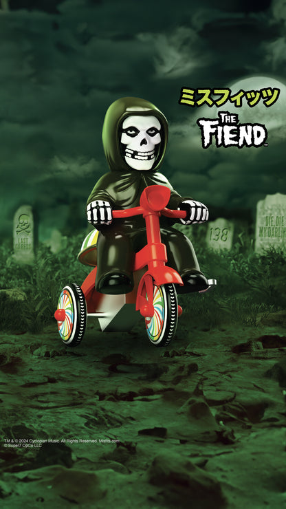 Super Cycles - Misfits Fiend Black w/ Red Trike - Action Figure - Videguy Collectibles