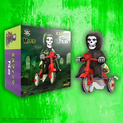 Super Cycles - Misfits Fiend Black w/ Red Trike - Action Figure - Videguy Collectibles