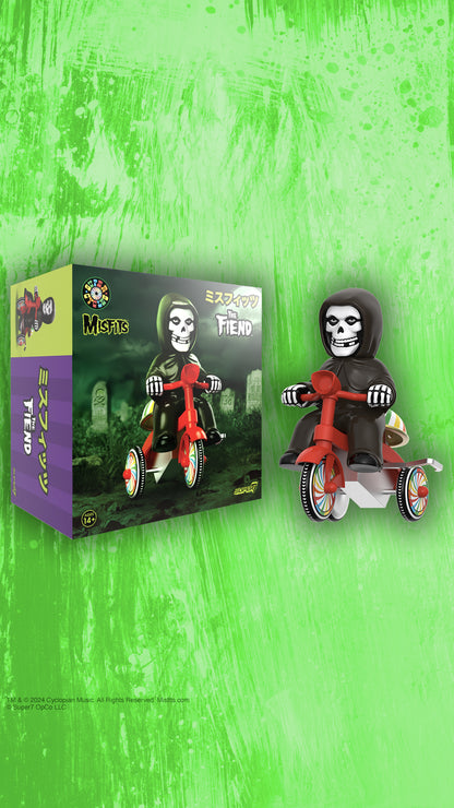 Super Cycles - Misfits Fiend Black w/ Red Trike - Action Figure - Videguy Collectibles