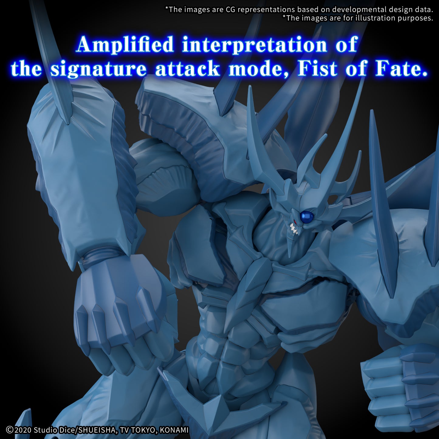 Yu-Gi-Oh!: Egyptian God- Obelisk the Tormentor (Amplified) - Figure-Rise Standard Model Kit