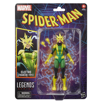 [Pre-Order] Marvel Legends: Spider-Man - Retro Electro (Francine Frye) - 6 Inch Action Figure