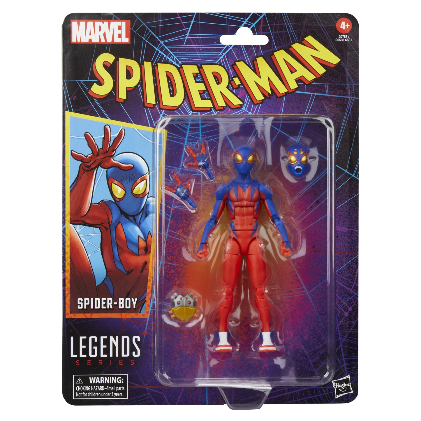 [Pre-Order] Marvel Legends: Spider-Man - Retro Spider-Boy - 6 Inch Action Figure