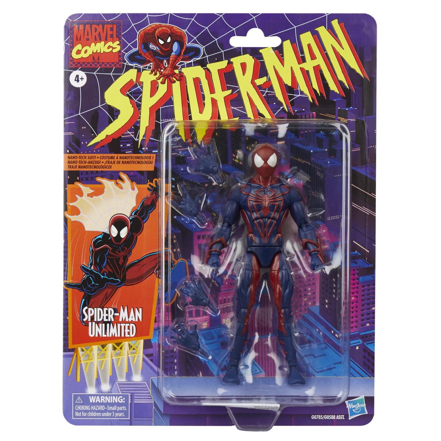 [Pre-Order] Marvel Legends: Spider-Man - Retro Spider-Man Unlimited - 6 Inch Action Figure