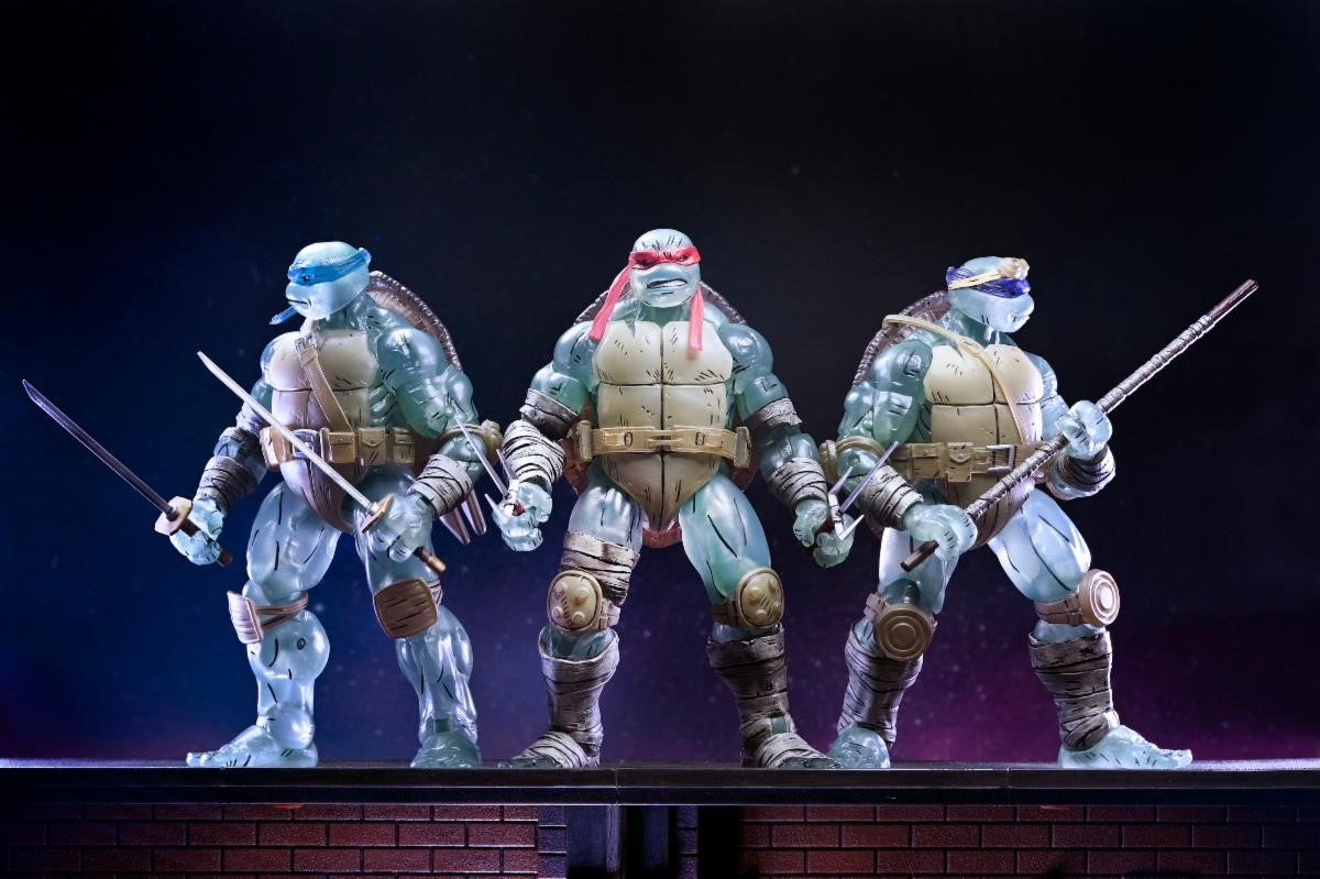 Teenage Mutant Ninja Turtles: The Last Ronin - Ghost Brothers (3 Pack) -  7" Action Figure Set - Videguy Collectibles
