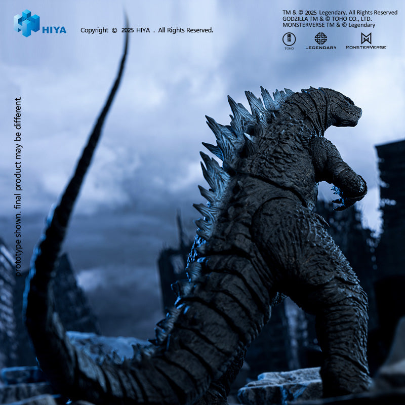 Godzilla2014 - Translucent Godzilla - 7 inch Exquisite Basic Action Figure - Previews Exclusive