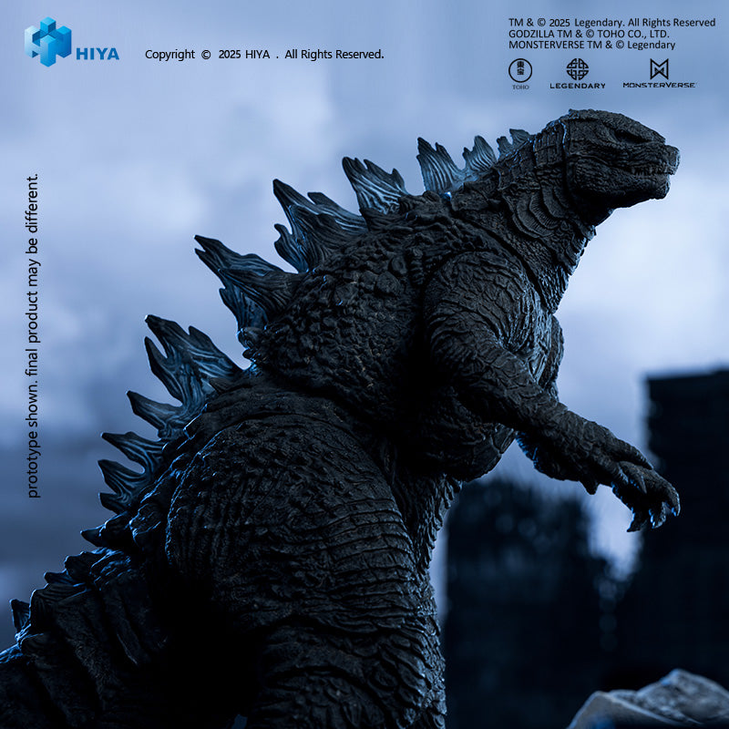 Godzilla2014 - Translucent Godzilla - 7 inch Exquisite Basic Action Figure - Previews Exclusive
