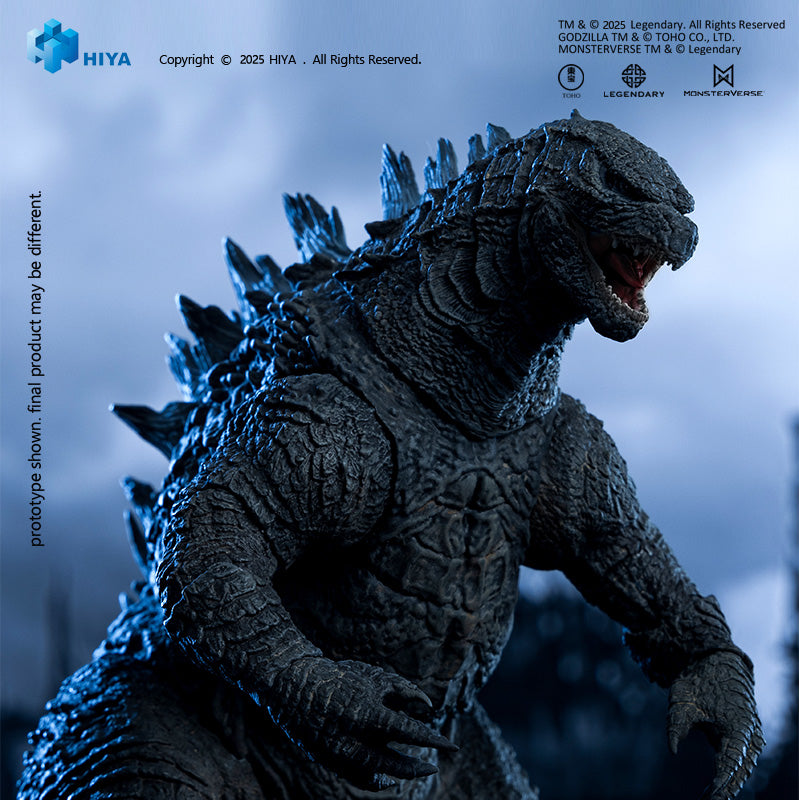 Godzilla2014 - Translucent Godzilla - 7 inch Exquisite Basic Action Figure - Previews Exclusive