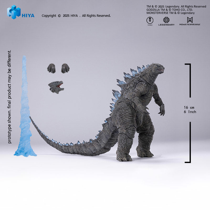 Godzilla2014 - Translucent Godzilla - 7 inch Exquisite Basic Action Figure - Previews Exclusive