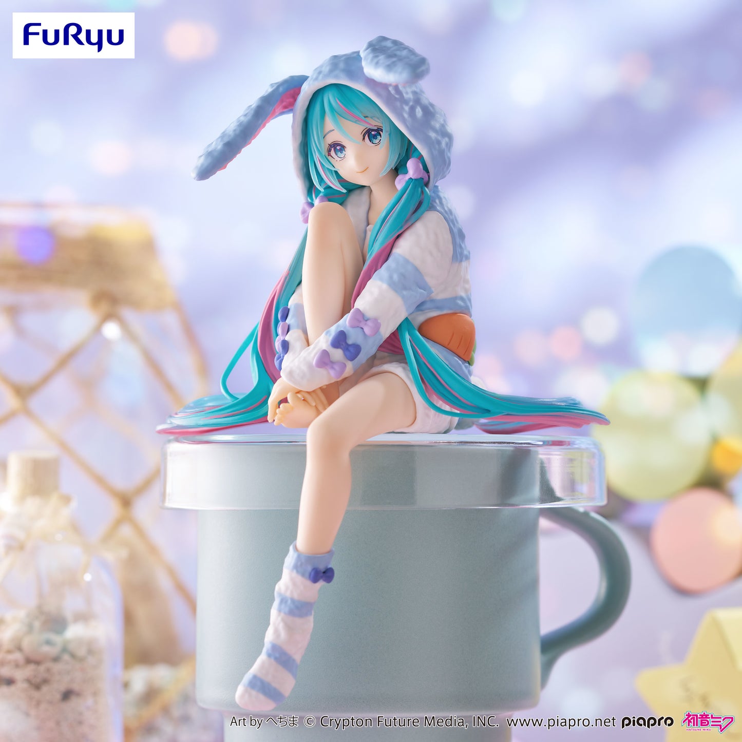 Hatsune Miku (Rabbit Ear Hood Ver.) - Noodle Stopper Figure