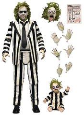 Beetlejuice Beetlejuice: Ultimate Beetlejuice (Striped Suit) - 7" Scale Action Figure