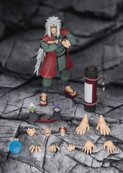 Naruto: Jiraiya -Hidden Leaf Heroic Master Sage- (Sage Mode Set) - S.H.Figuarts - Videguy Collectibles
