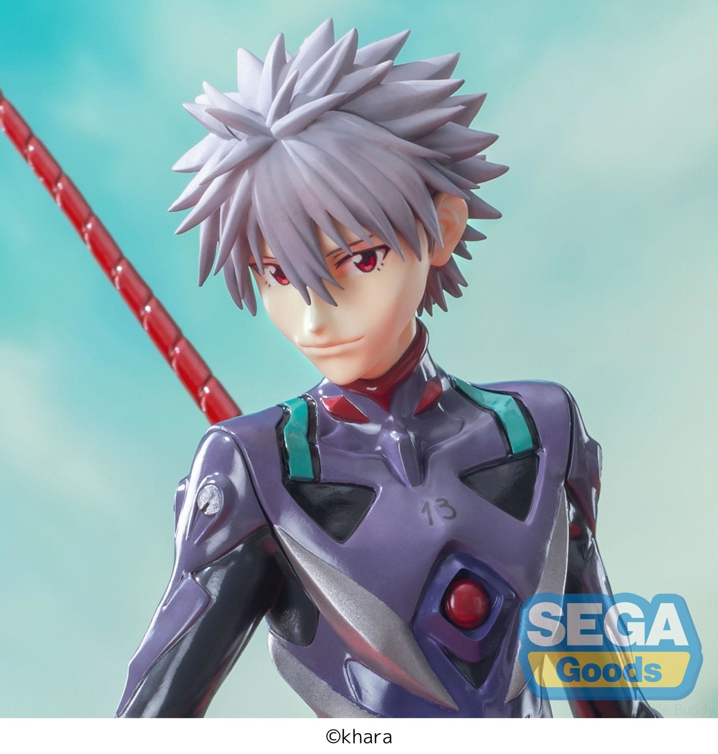 Evangelion: 3.0+1.0 Thrice Upon a Time - Kaworu Nagisa with the Spear of Longinus - Luminasta Prize Figure