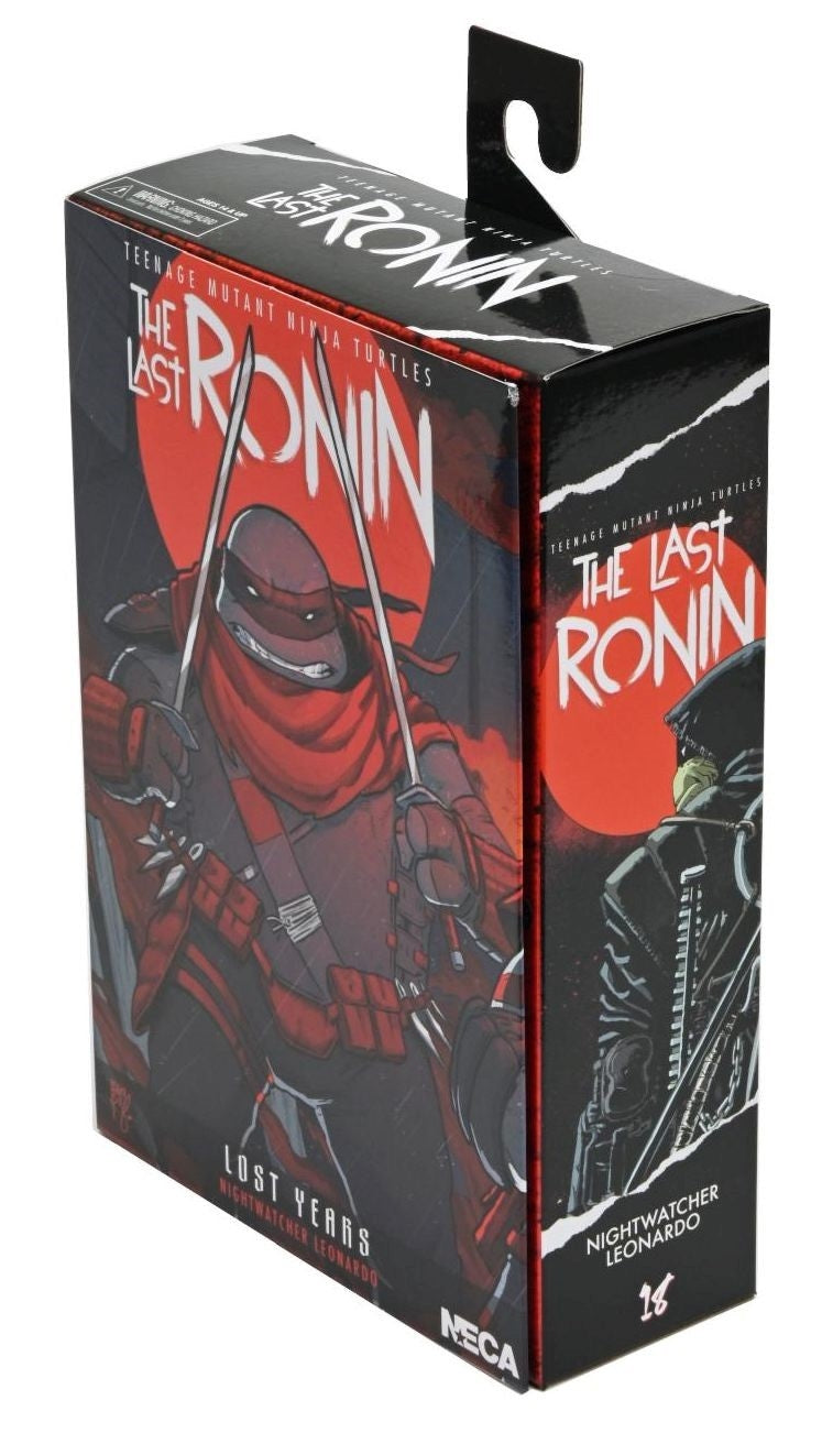 Teenage Mutant Ninja Turtles: The Last Ronin - The Lost Years - Nightwatcher  Leonardo -  7" Action Figure - Videguy Collectibles