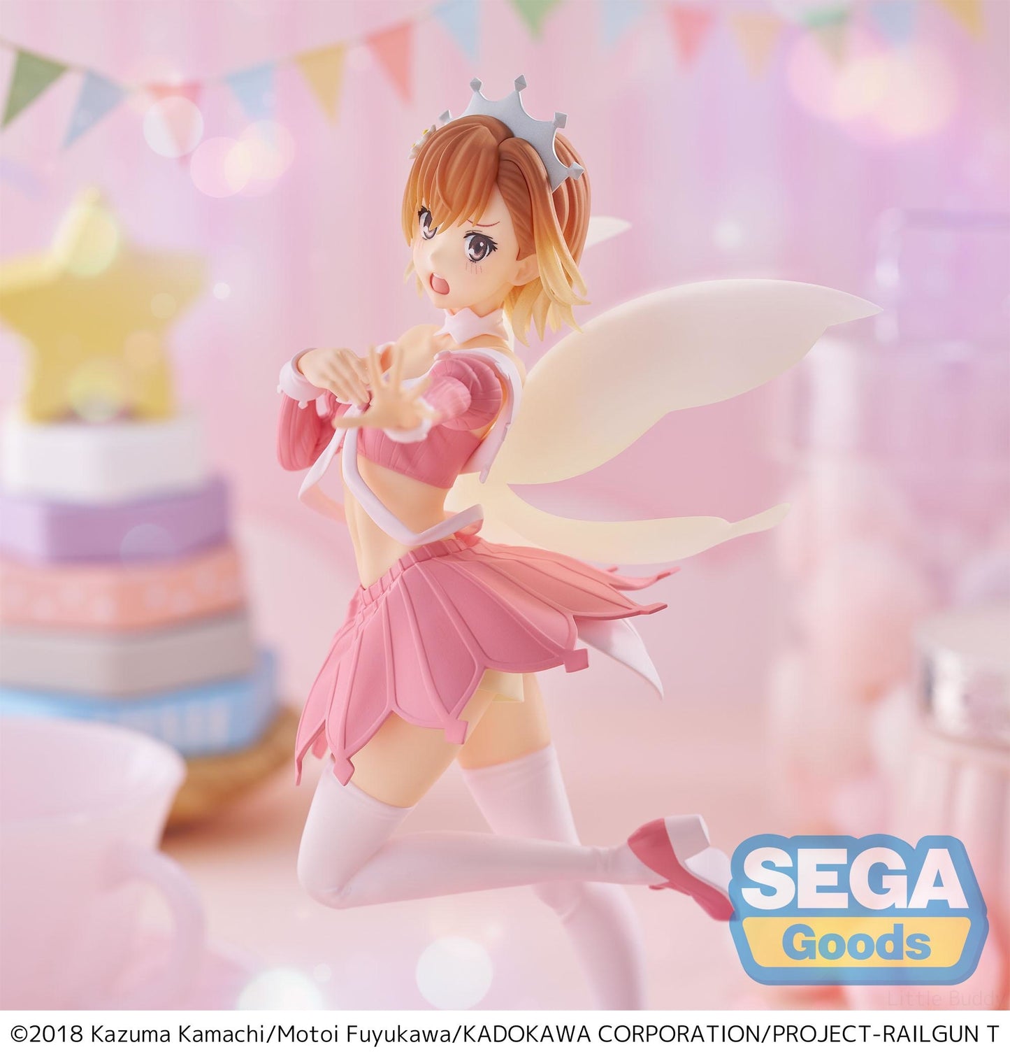A Certain Scientific Railgun: Mikoto Misaka (Great Spirit Maid) - Luminasta Figure
