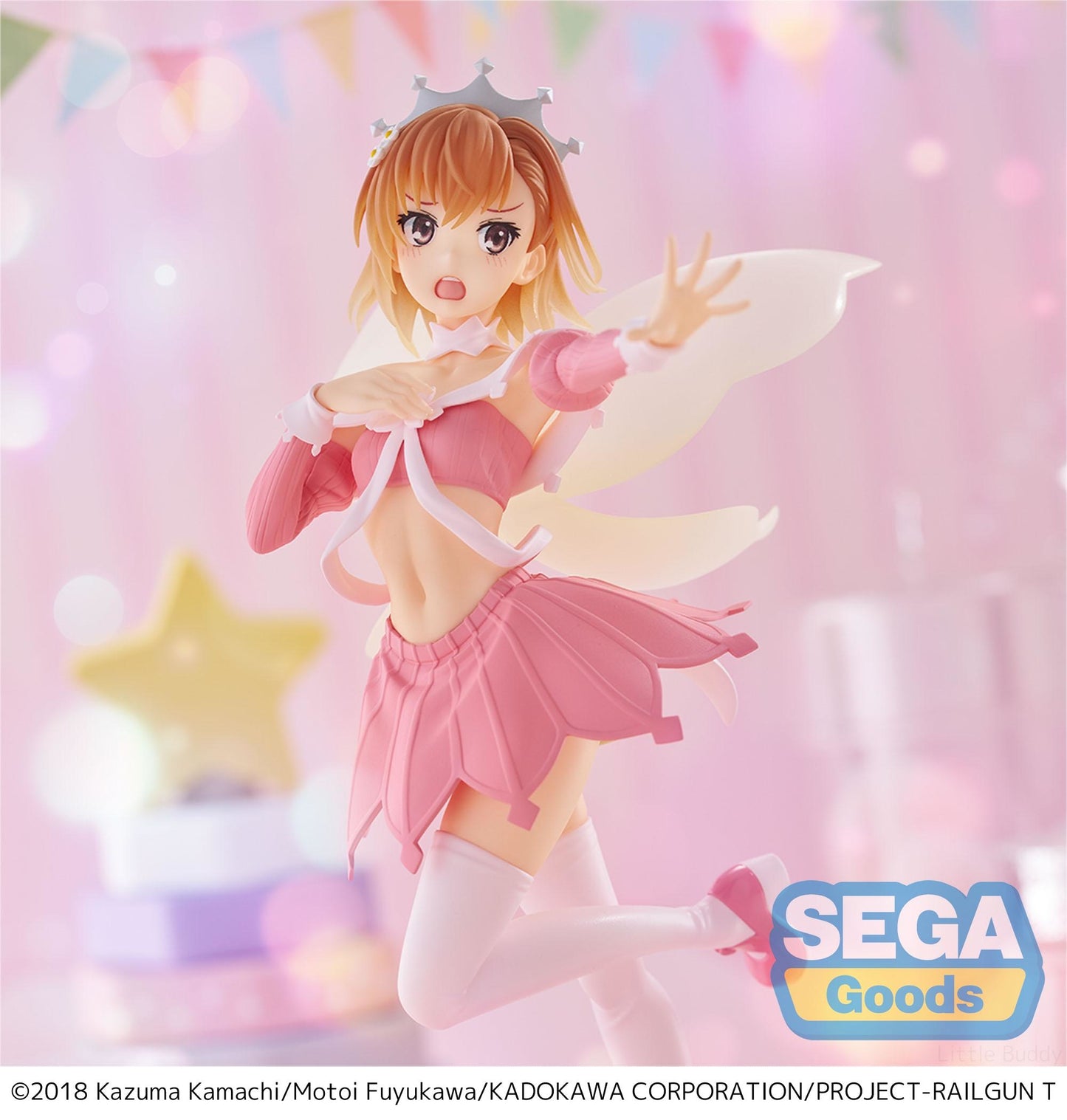 A Certain Scientific Railgun: Mikoto Misaka (Great Spirit Maid) - Luminasta Figure
