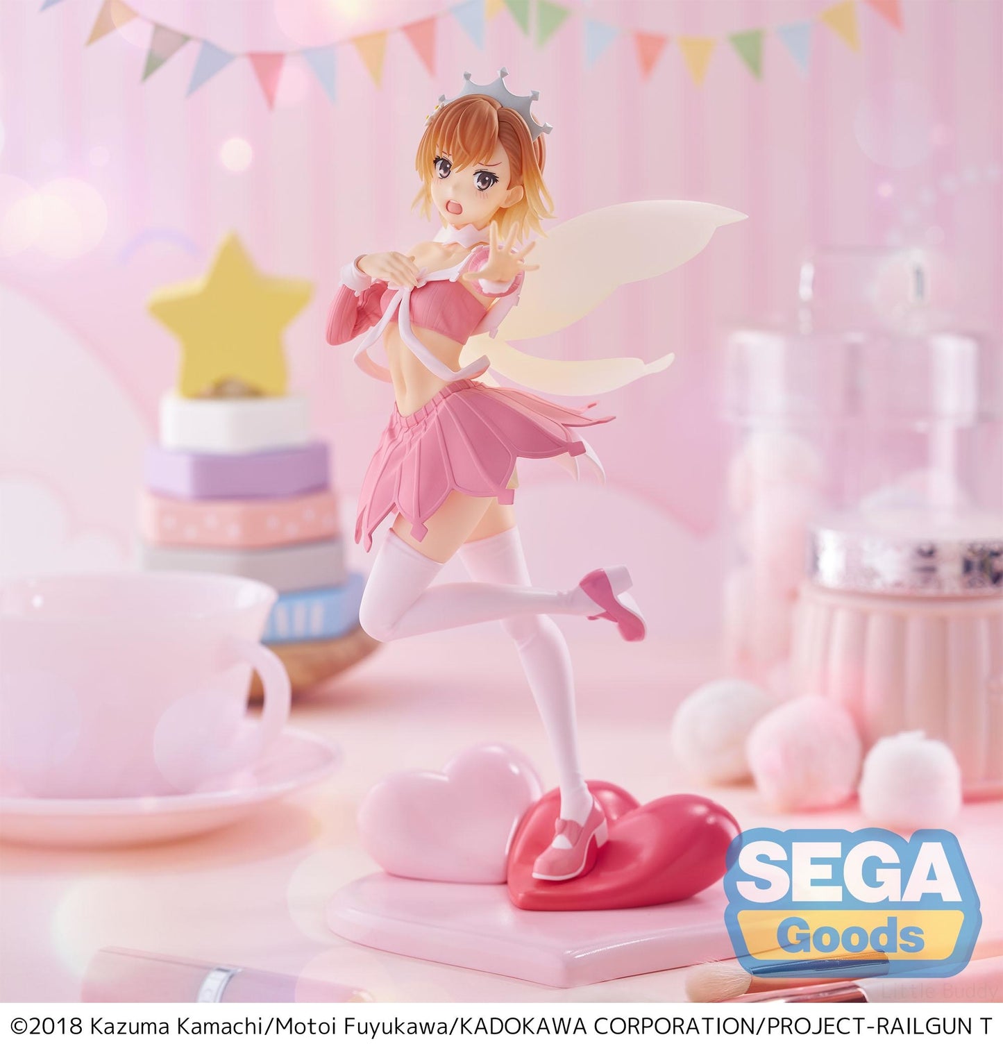 A Certain Scientific Railgun: Mikoto Misaka (Great Spirit Maid) - Luminasta Figure