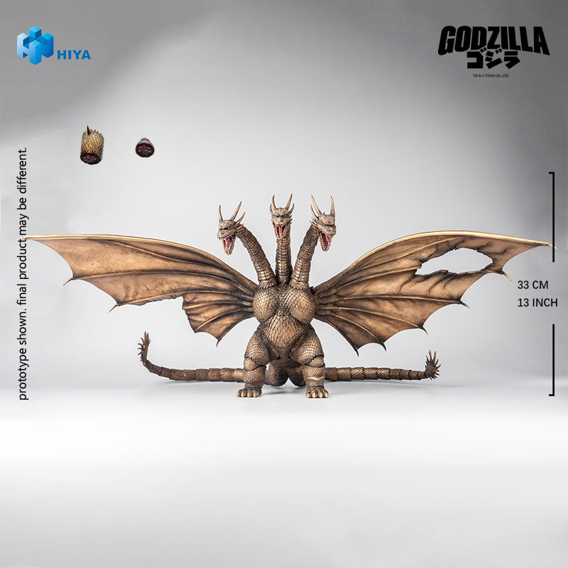 Godzilla vs King Ghidorah (1991): King Ghidorah - 10 inch Exquisite Basic Action Figure (Previews Exclusive) (Copy)