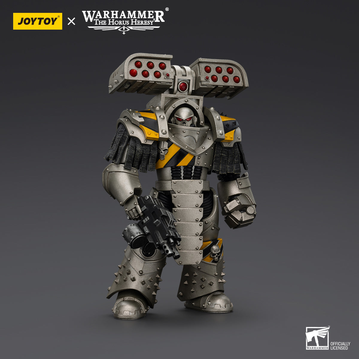 Warhammer 40K Iron Warriors: Tyrant Siege Term w/ Rocket - 1/18 Scale Action Figure