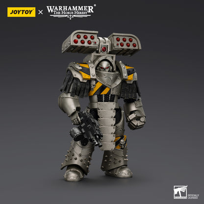 Warhammer 40K Iron Warriors: Tyrant Siege Term w/ Rocket - 1/18 Scale Action Figure