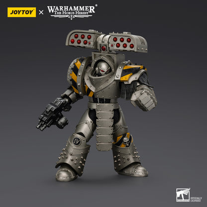 Warhammer 40K Iron Warriors: Tyrant Siege Term w/ Rocket - 1/18 Scale Action Figure