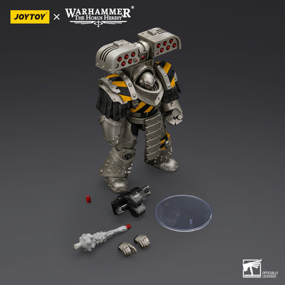 Warhammer 40K Iron Warriors: Tyrant Siege Term w/ Rocket - 1/18 Scale Action Figure